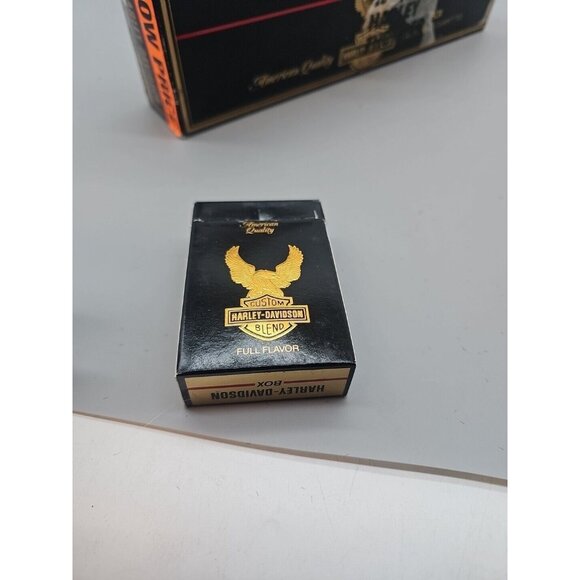 Vintage Harley Davidson Carton Of HD Cigarettes Rare Collectible - Picture 9 of 12